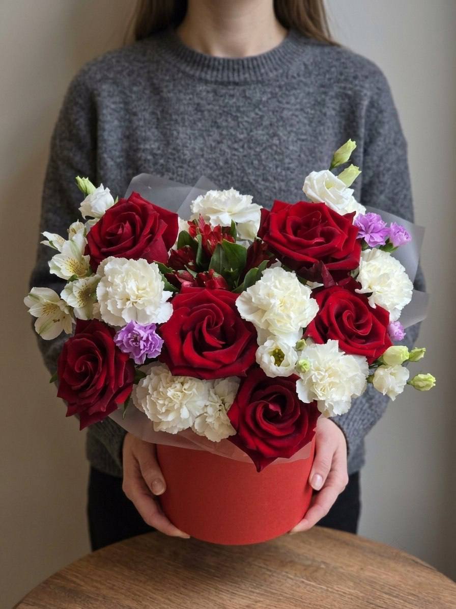 Авторская композиция «Яркое приветствие»